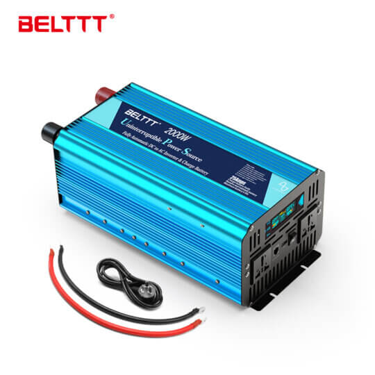 BELTTT off grid sine wave power inverter with battery charger BAT2000w